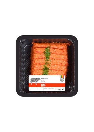 L - Filet américain préparé de boeuf 250 gr
