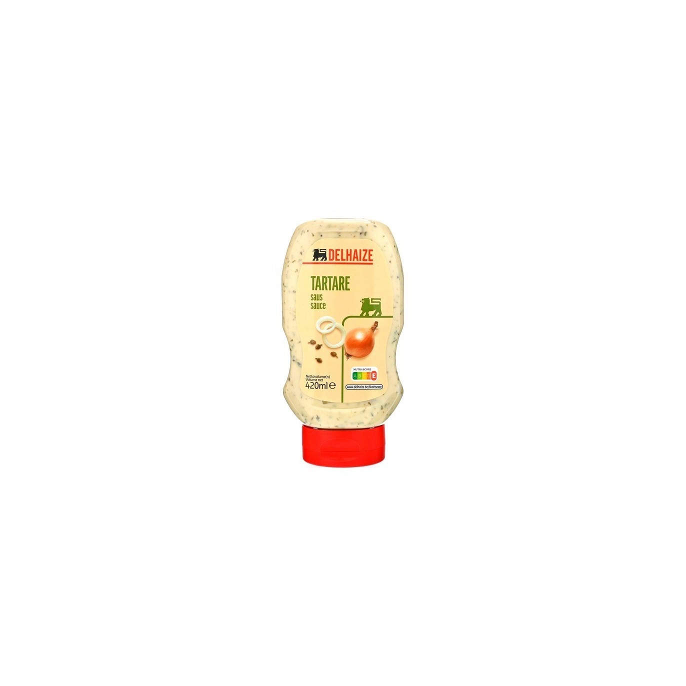Delhaize sauce tartare Top Down 420 ml