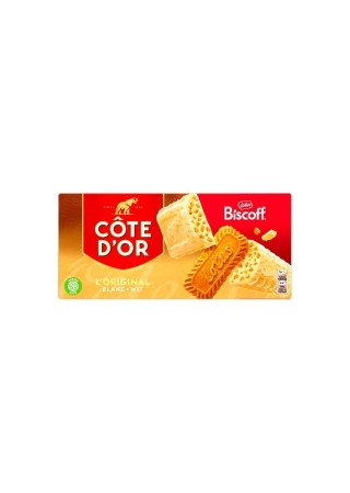 D - Côte d'Or Original chocolat blanc Lotus Biscoff 2x 190 gr