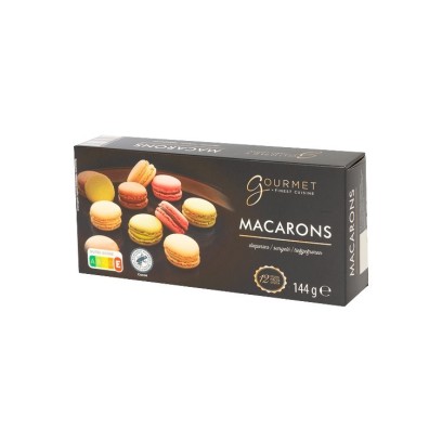 A - Excellence - Gourmet Finest Cuisine 12 macarons 4 goûts 144 gr