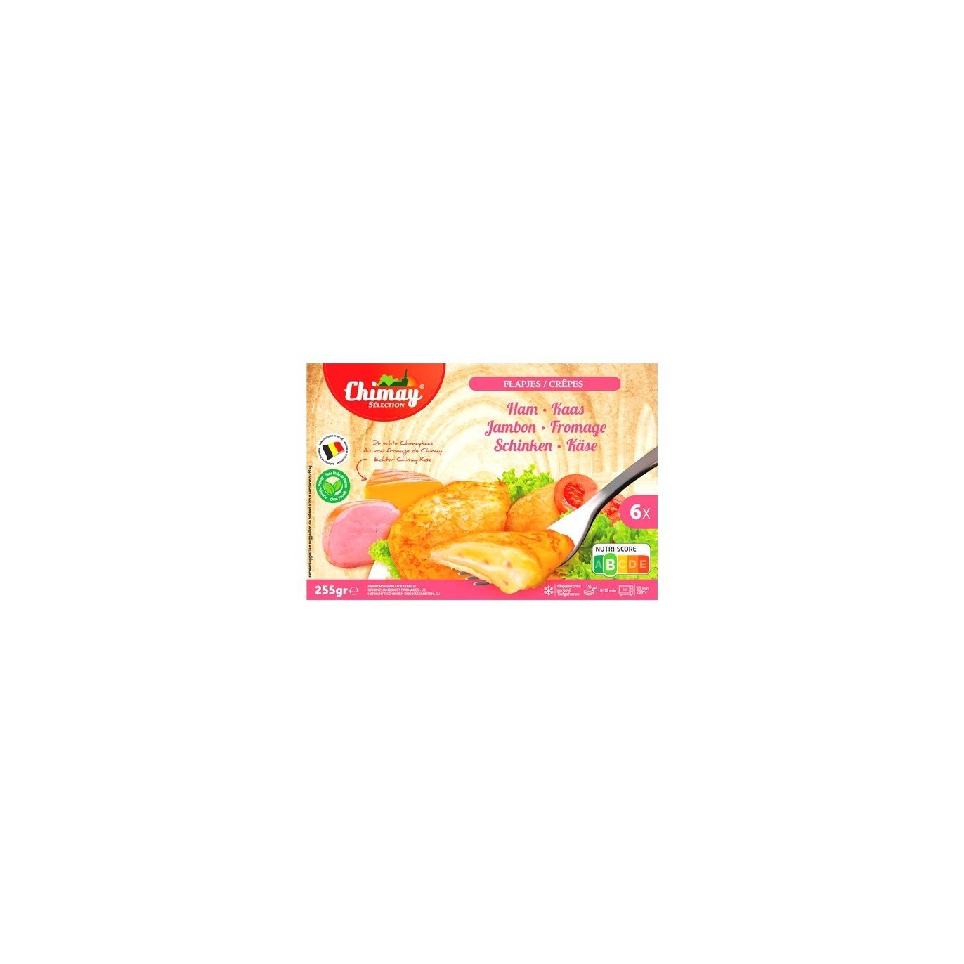 Chimay 6 crêpes jambon fromage 255 gr