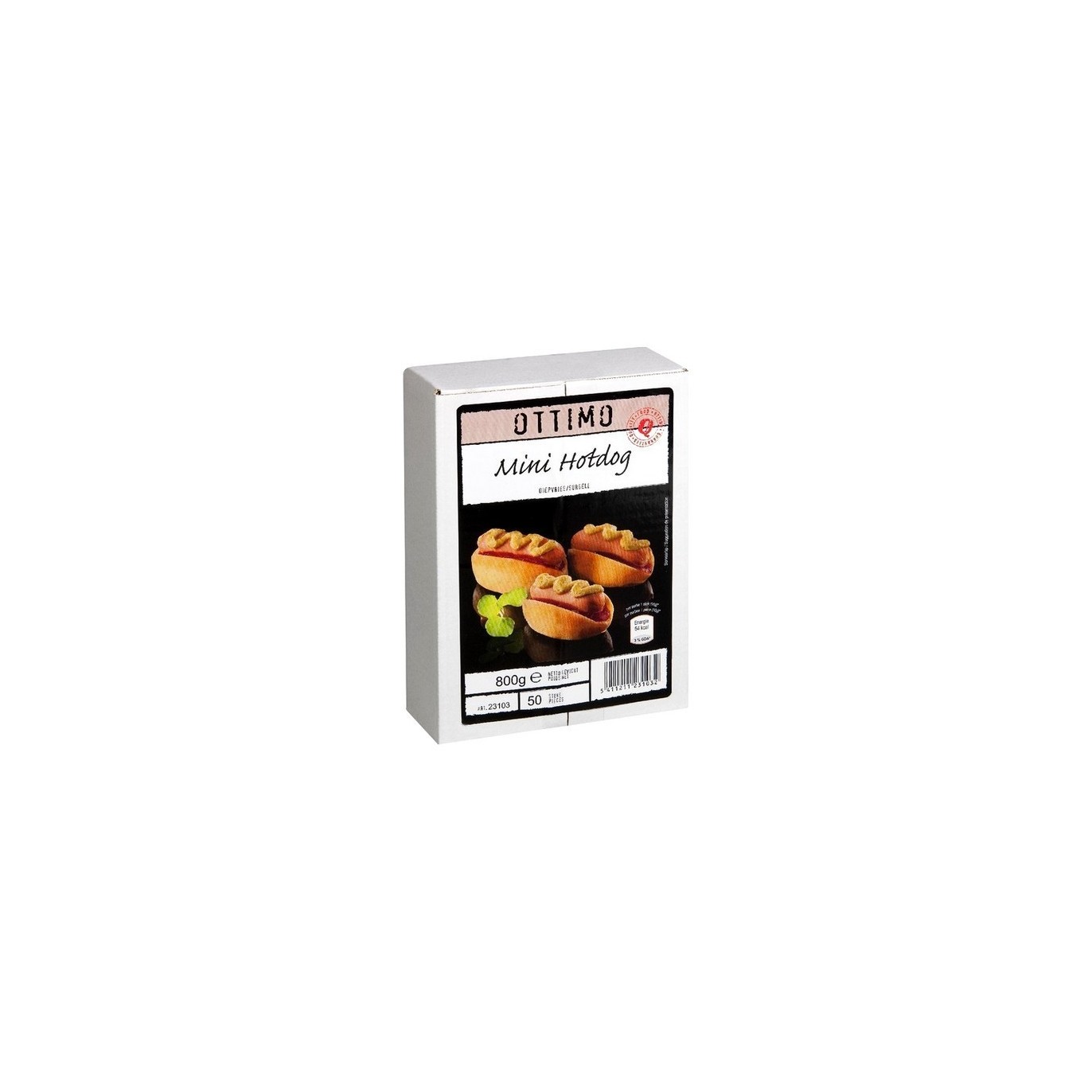 Ottimo mini hotdog 50 pcs