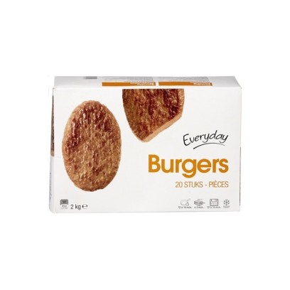 Everyday Chicken Burger 12x 70g Tiefgekühlt Lieferung Chockies Group