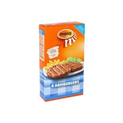 Mora Hamburgers 4 x 70gr