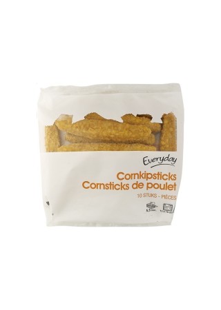 Everyday cornsticks de poulet 10x 80 gr