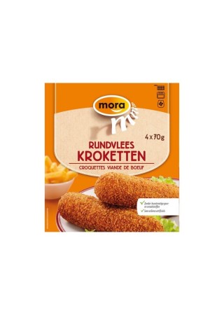 Mora 4 Croquettes Viande de Boeuf 4x 70 gr