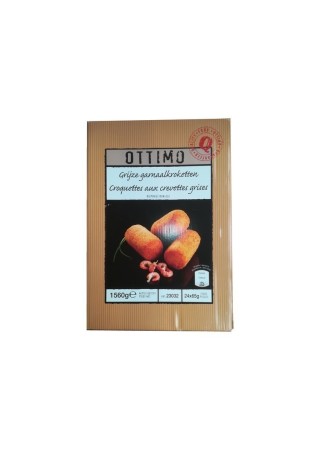 Ottimo croquettes de crevettes grises 24x 65 gr