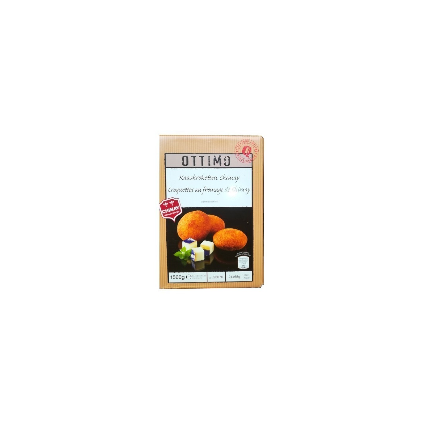 Ottimo croquettes de fromage de Chimay 24x 65 gr