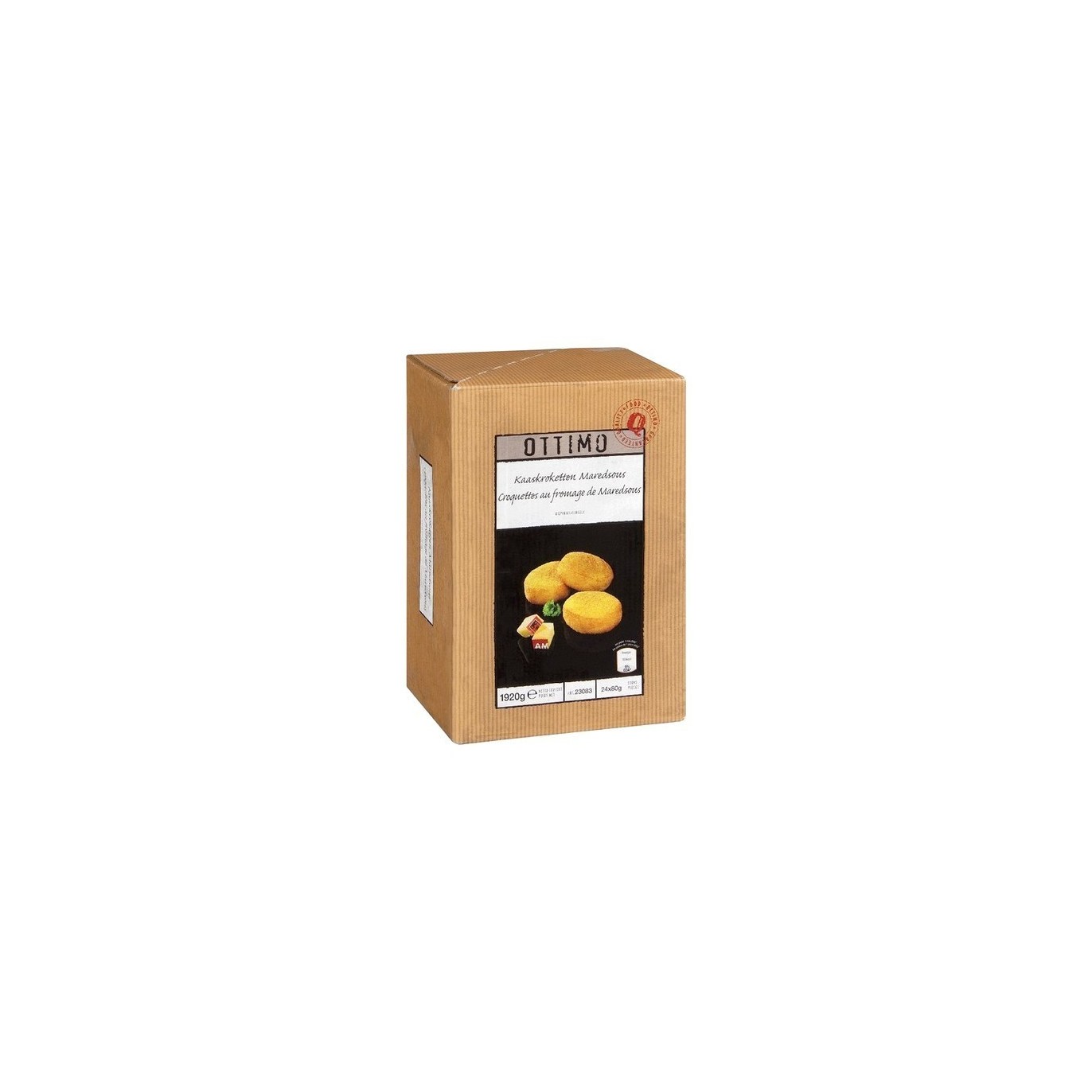 Ottimo croquettes de fromage de Maredsous 24x 80 gr