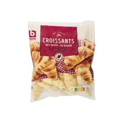 Boni Selection croissants beurre 12 pc 660 gr