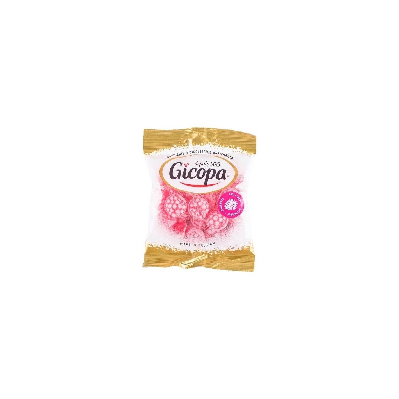 Gicopa Framboise 200 gr CHOCKIES épicerie belge