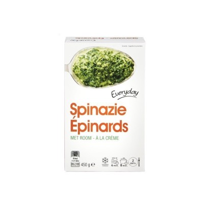 Everyday épinards à la crème 450 gr