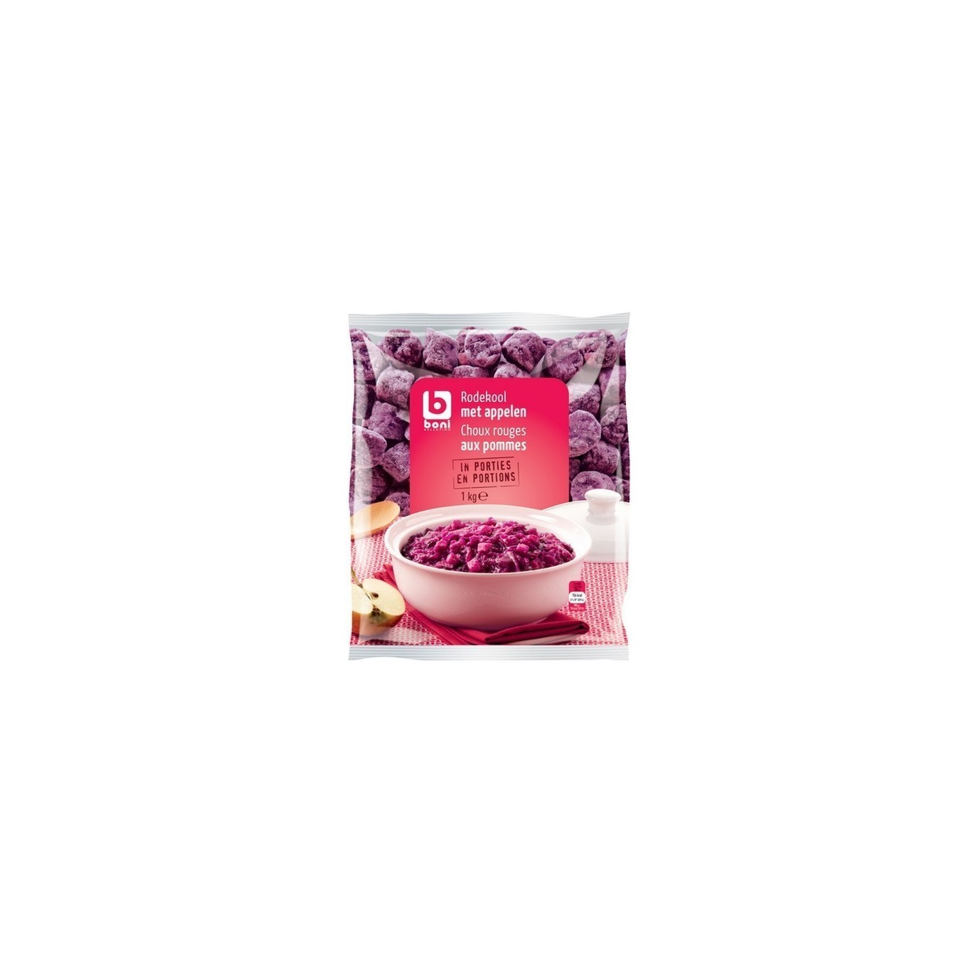 Boni Selection rode kool met appeltjes 1 kg BELFREEZE DELIVERY FROZEN
