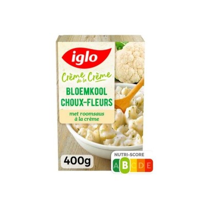 Iglo choux-fleurs sauce à la crème 400 gr