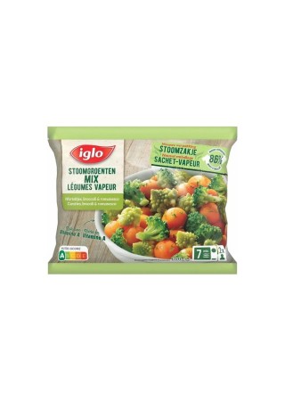 CB - Iglo légumes vapeur carottes brocoli romanesco 300 gr