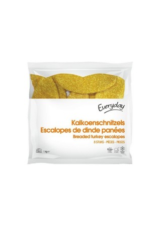 Everyday 8 escalopes de dinde 1 kg