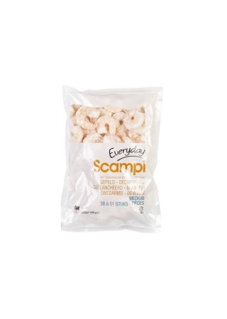 EVERYDAY scampis décortiqués blanchis (38-51) 500gr
