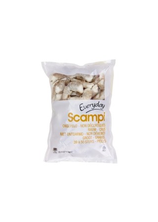 EVERYDAY scampis crus (39-50) 1 kg  BELFREEZE LIVRAISON