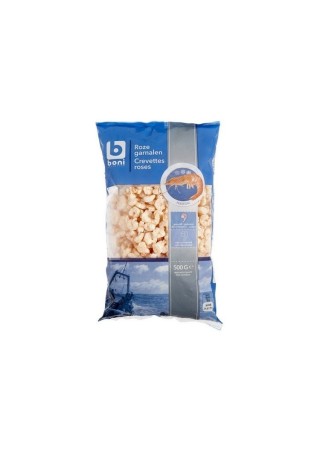BONI SELECTION crevettes roses 500gr - BELFREEZE