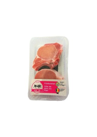 L - Côte de porc au Filet 375 gr chockies boucherie