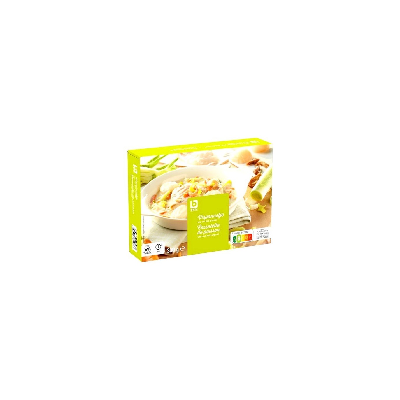 Boni Selection cassolette poisson petits légumes 300 gr