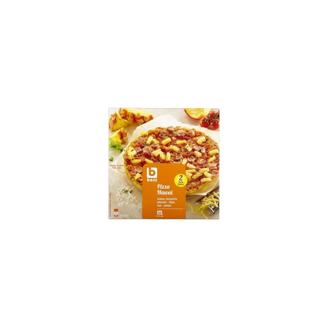 BONI SELECTION pizza Hawaï 2x355gr Belfreeze livraison