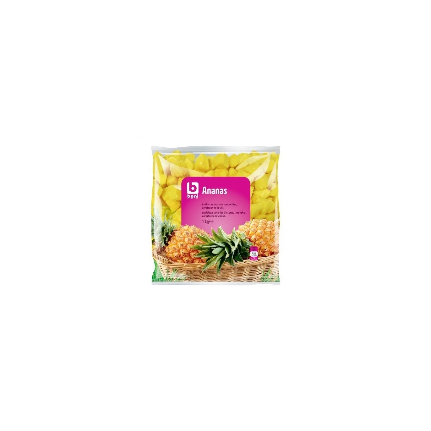Boni Selection ananas en morceaux 1 kg