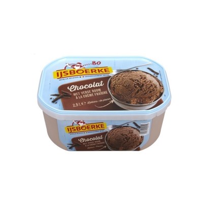 IJSBOERKE crème glacée chocolat crème fraîche BELFREEZE