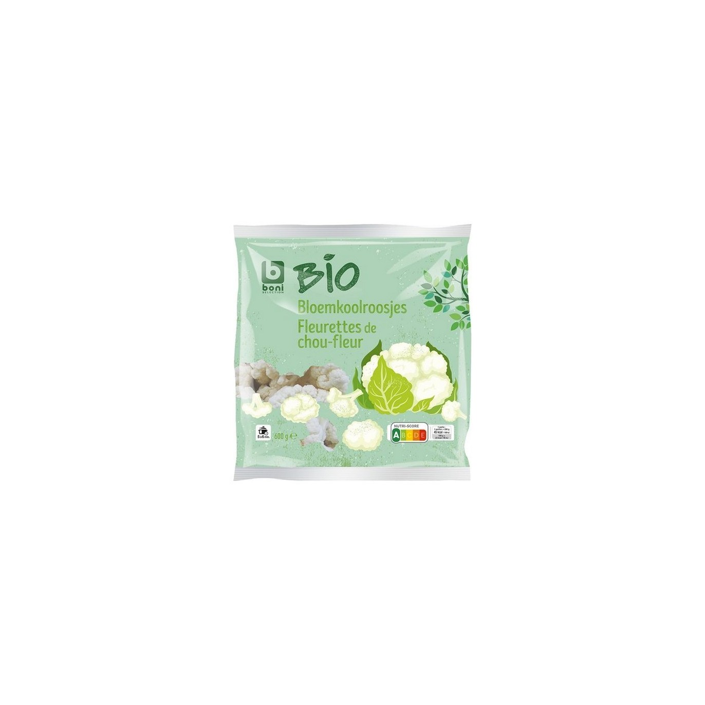 Boni Selection bio fleurettes chou-fleur 600 gr