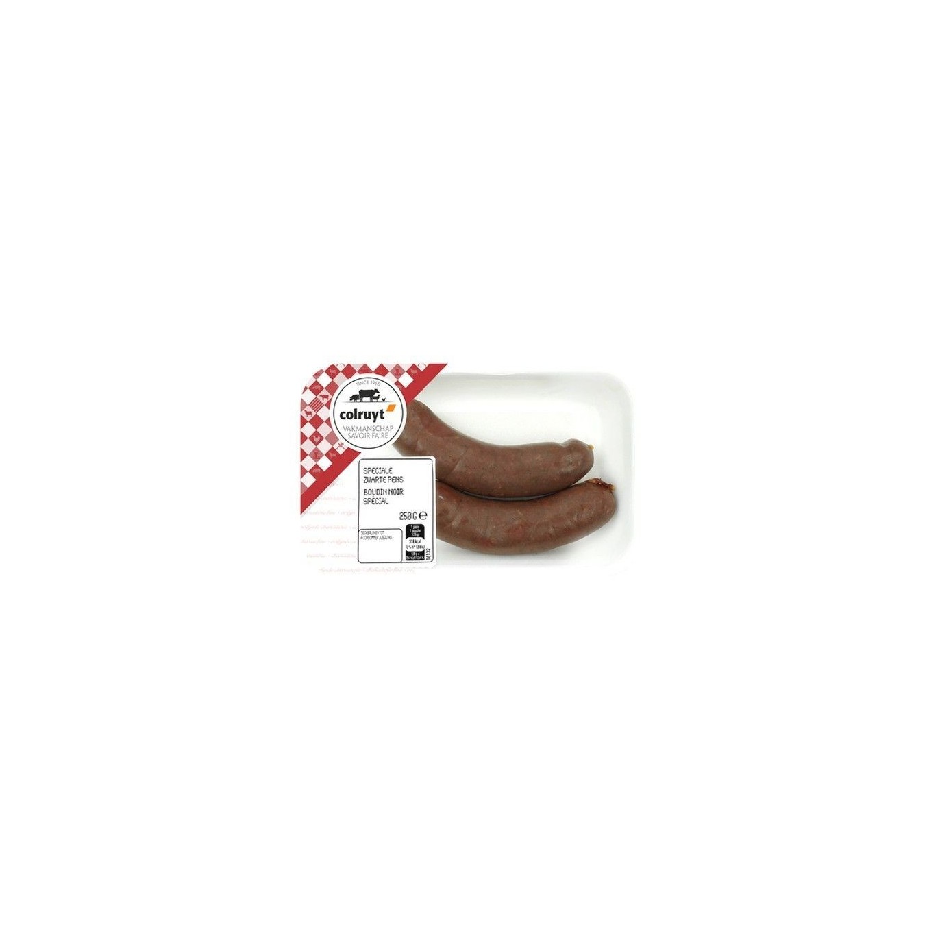 Boudin noir spécial 2x 125 gr