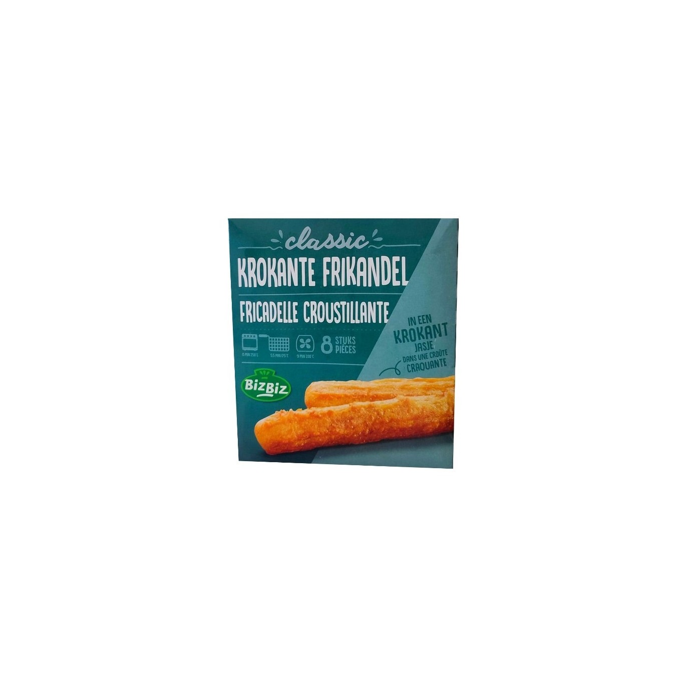 Biz Biz classic 8 fricadelles croustillantes 640 gr