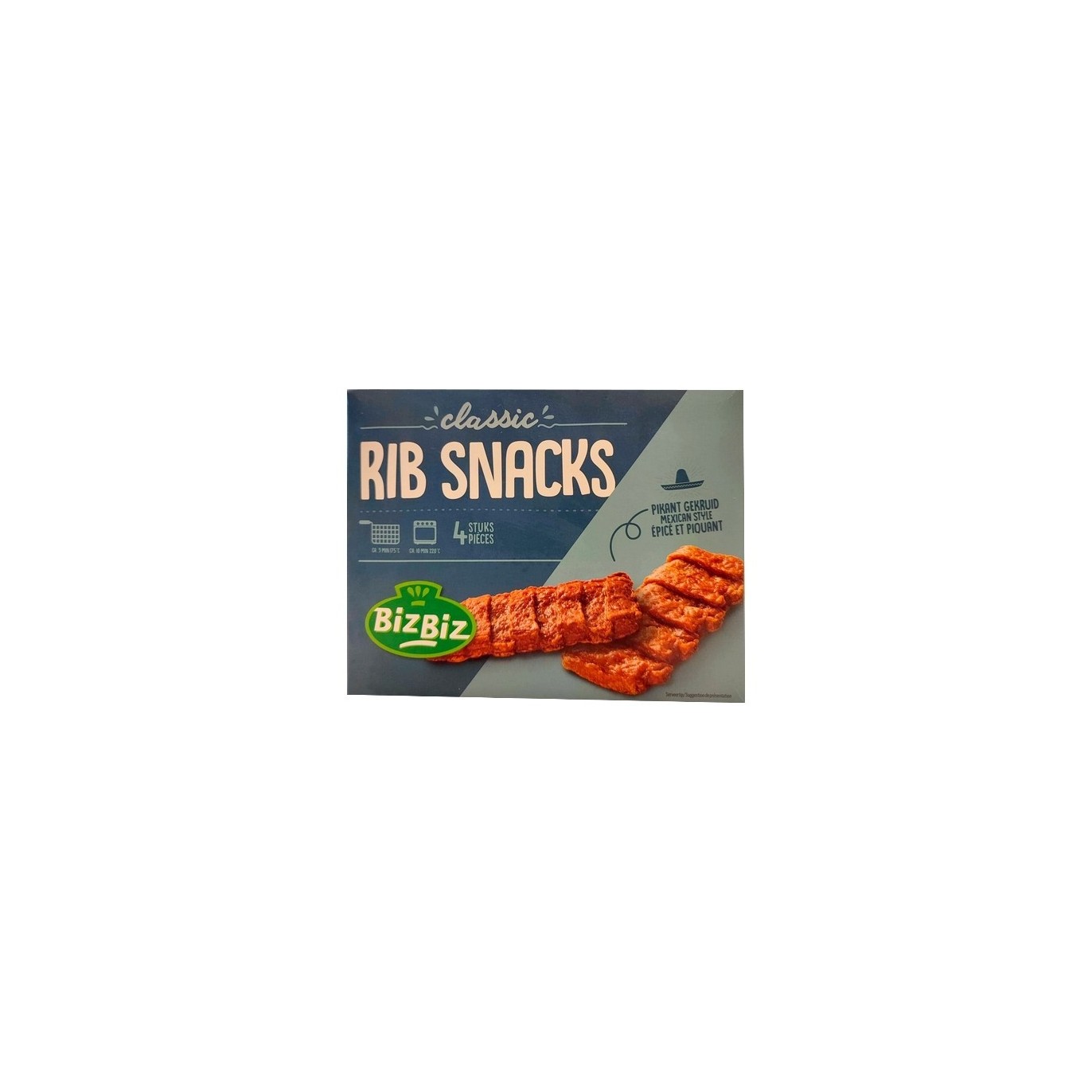 Biz Biz classic 4 rib snacks 400 gr