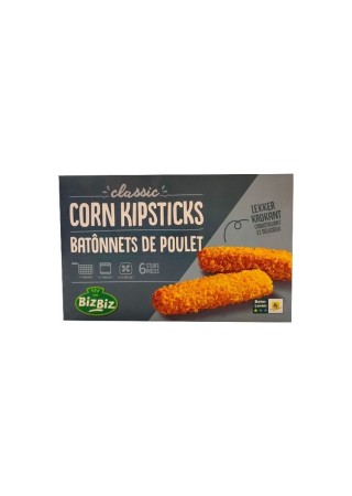 L - Biz Biz classic 6 batônets de poulet (corn kipsticks) 360 gr