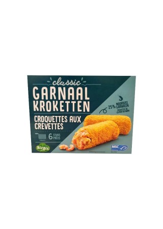 L - Biz Biz classic 6 croquettes crevettes 360 gr