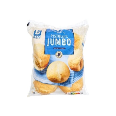 Boni Selection pistolet jumbo nature pré-cuit 8x 90 gr