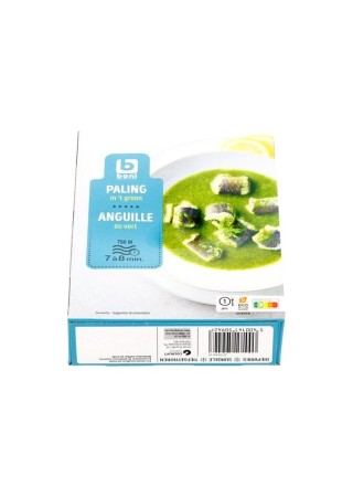 Boni Selection anguilles au vert 400 gr