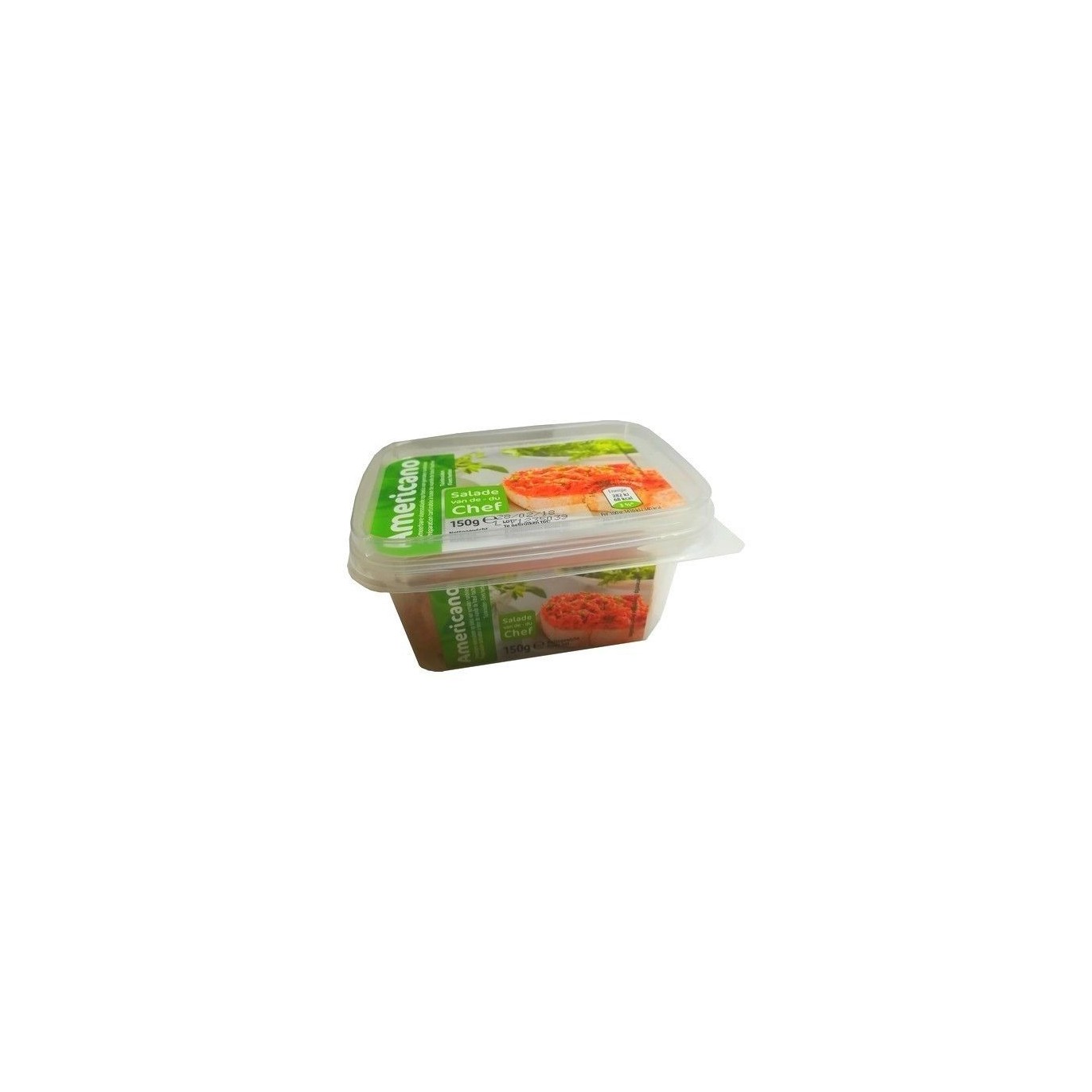 A - Americano salade du chef fines herbes 150 gr chockie