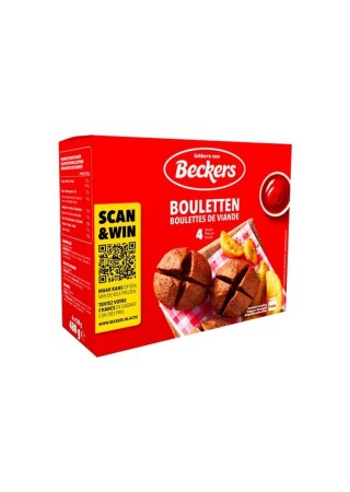 XX - Beckers boulette viande 4x 120 gr