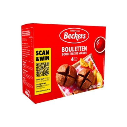 XX - Beckers boulette viande 4x 120 gr