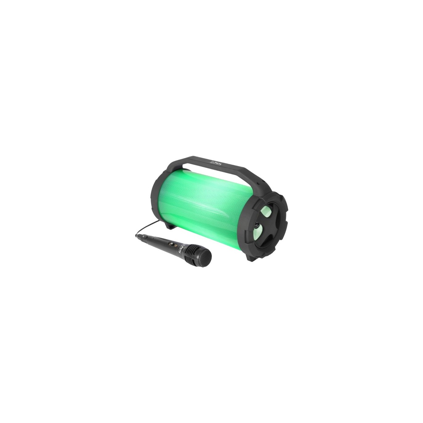 Poss baffle met draagbare bluetooth microfoon RGB 50