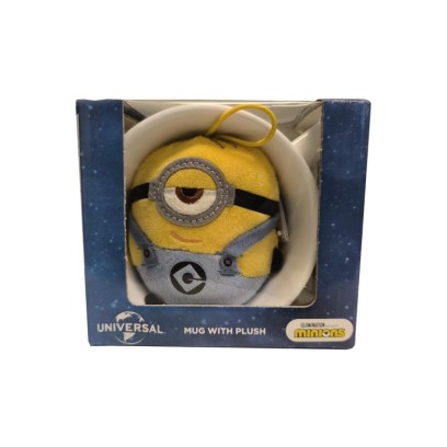 Universal mug with plush minions
