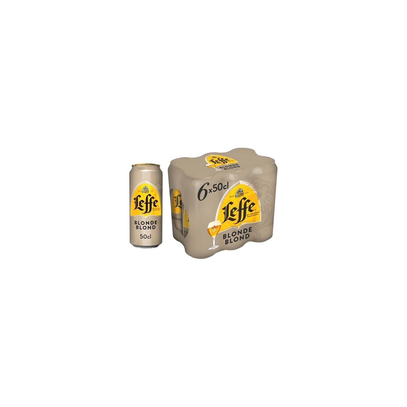 Leffe blonde canette 6