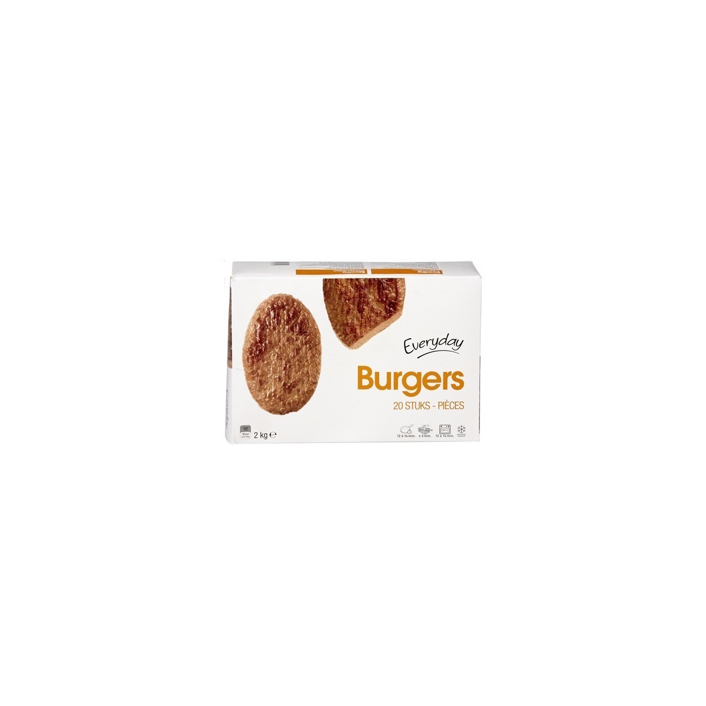 Everyday Chicken Burger 12x 70g Tiefgekühlt Lieferung Chockies Group