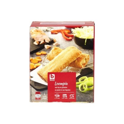 Boni Selection loempia poulet légumes 4 pc 600 gr