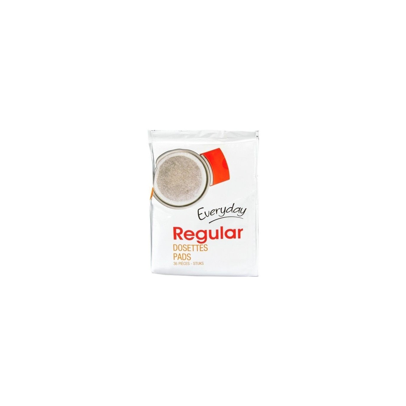 Everyday café Regular 36 dosettes 252 gr CHOCKIES