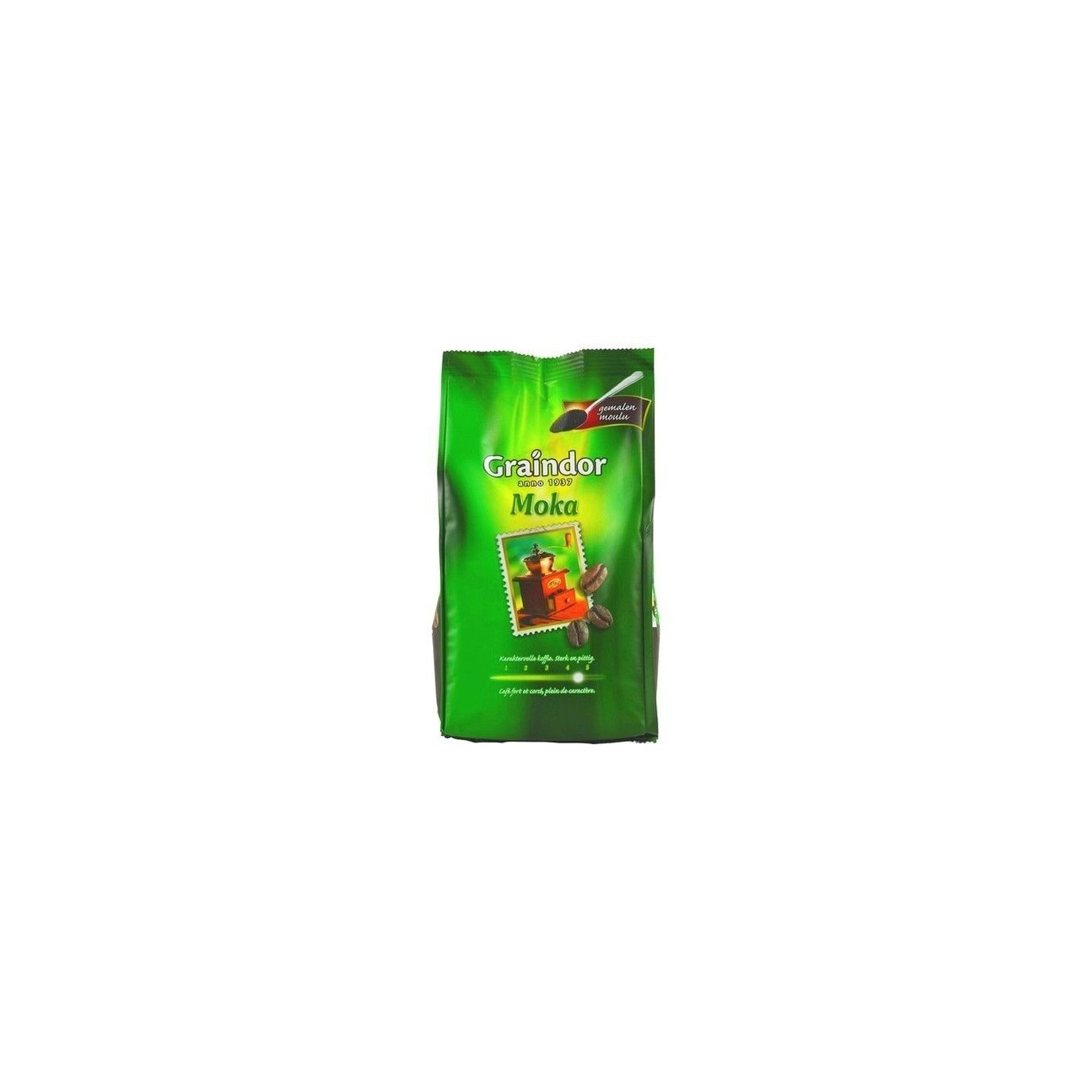 Graindor moka moulu 250 gr EPICERIE BELGE CHOCKIES