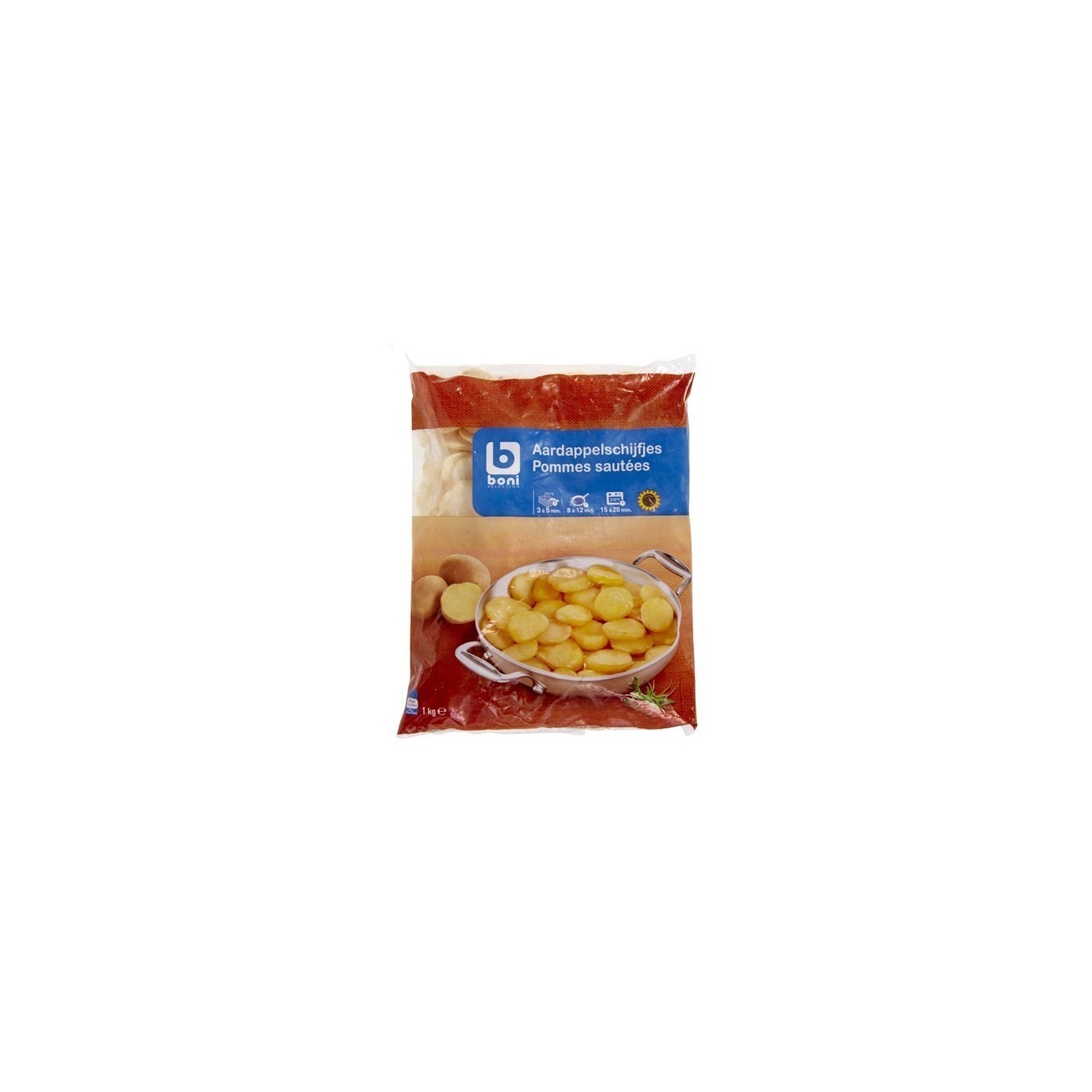 Boni Selection Bratkartoffeln 1kg Belfreeze Lieferung Tiefgekühlt