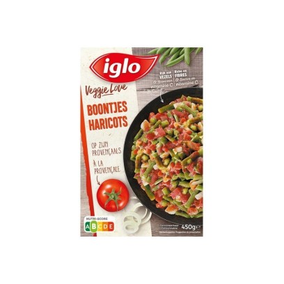 Iglo Veggie love haricots à la provençale 450 gr