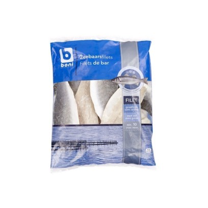 BONI SELECTION filet de bar (10-15pcs) 1kg - BELFREEZE