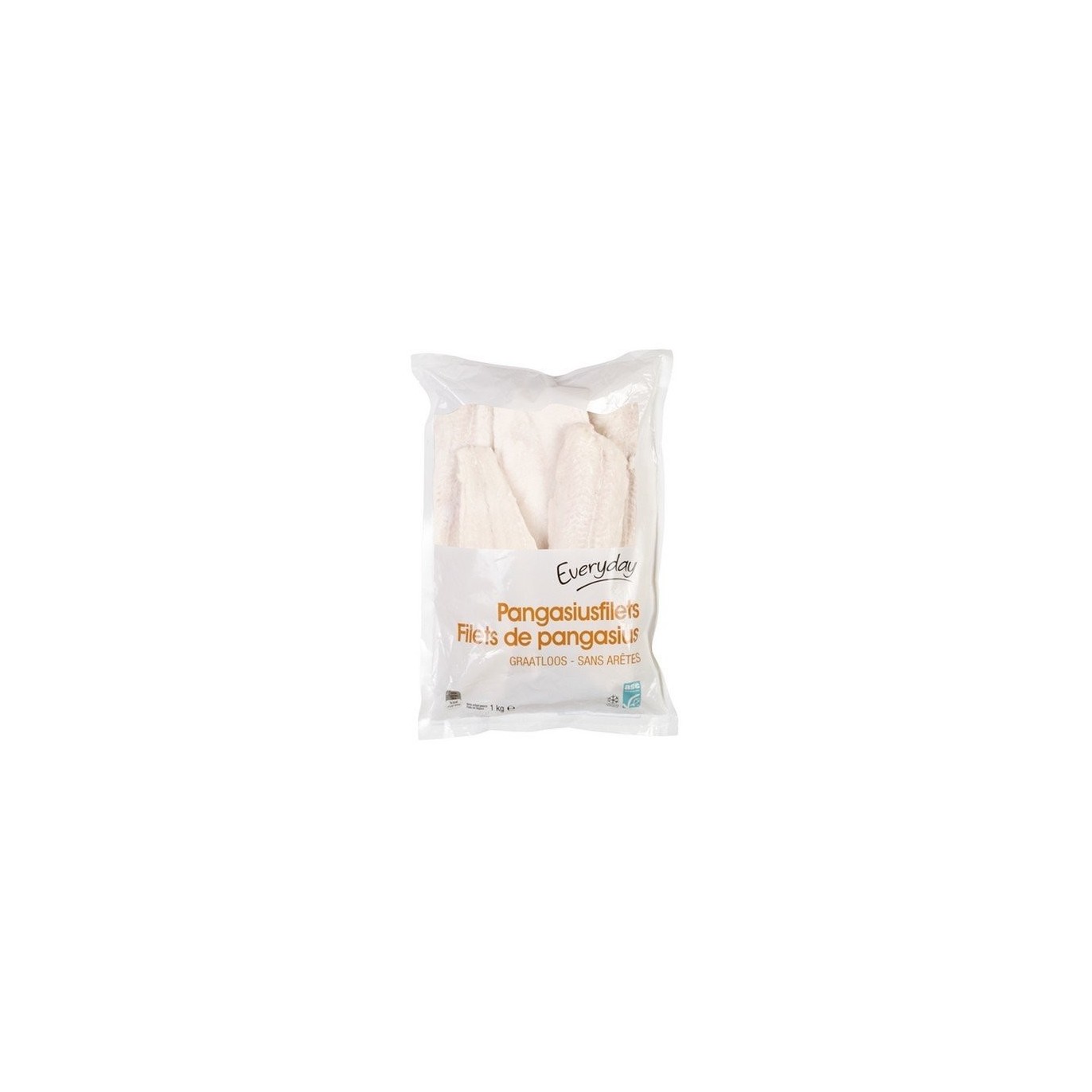EVERYDAY filets de pangasius (5pcs) 1 kg - BELFREEZE